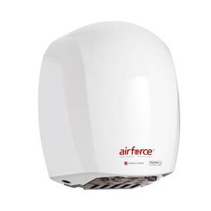 8. Airforce™ Hand Dryer 120v - White - Best Electric Hand Dryers