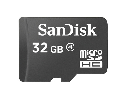 3. SanDisk Class 4 Micro SDHC Memory Card - Best Smartphone Memory Cards