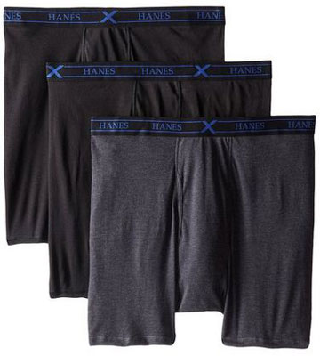 2. Hanes Men's Ultimate X-Temp Boxer Briefs