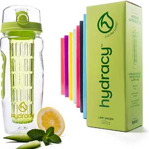 2. Hydracy Fruit Infuser Water Bottle