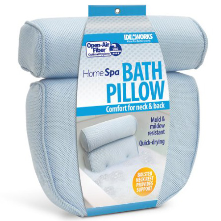 10.Ideaworks - Home Spa Bath Pillow, 14 - Most Popular Bath Pillows