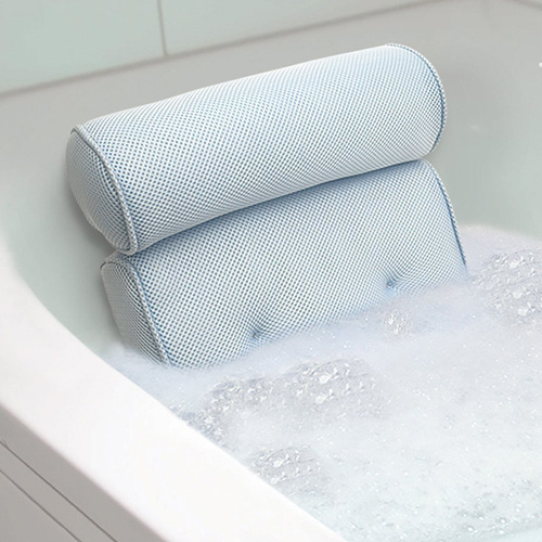 8.Home Spa Bath Pillow - Supportive Comfort For Neck And Back While In The Tub - Most Popular Bath Pillows