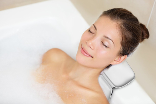 5.Luxury SPA Bath Pillow - Waterproof and Slip-proof - Most Popular Bath Pillows