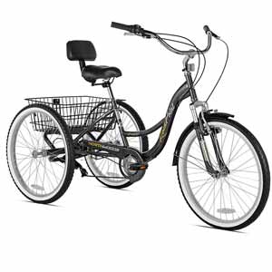 4. Northwoods Rock Point Adult Trike, 24-Inch - Best Adult Tricycles