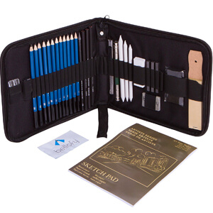 5. Bellofy33-piece Professional Art Kit - Best Artists Drawing Sets
