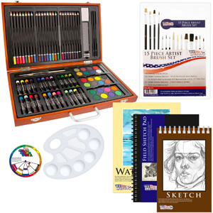 6. US Art Supply 82 Piece Deluxe Art Creativity Set - Best Artists Drawing Sets