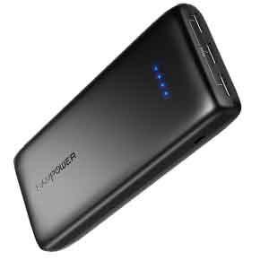 3.RAVPower 22000mAh External Battery Pack Power Bank 