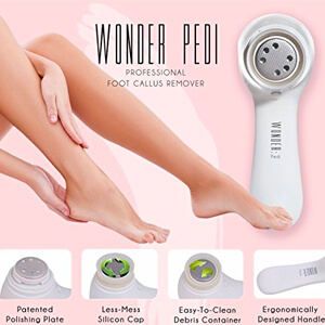10 Wonder Pedi Electric Callus Remover 