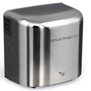 2. PENSON & CO. Instant Heat & Dry - Best Electric Hand Dryers