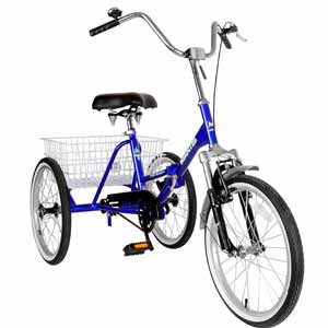 6. Mantis Tri-Rad Folding Adult Tricycle - Best Adult Tricycles