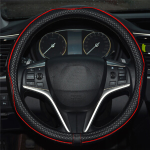 9. Rueesh Microfiber Steering Wheel Cover