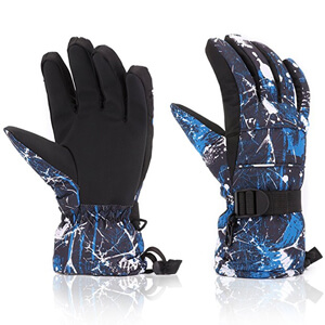 5. Yidomto Waterproof Warmest Winter Snow Gloves for Men