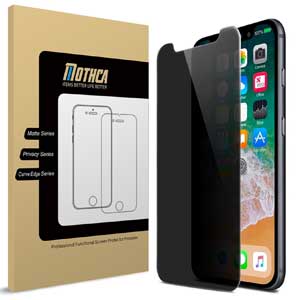 7. Mothca iPhone 8 Screen Protector Privacy